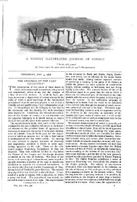 Nature Donnerstag 4. Mai 1876