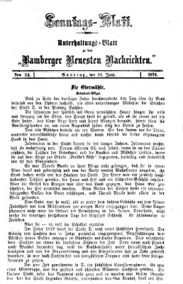 Bamberger neueste Nachrichten Sonntag 14. Juni 1874