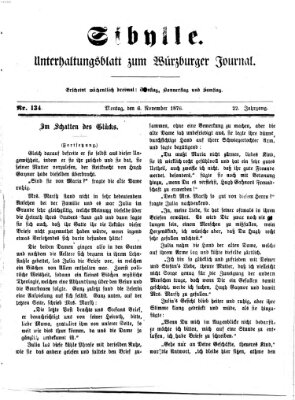Sibylle (Würzburger Journal) Montag 6. November 1876
