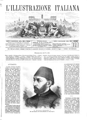 L' Illustrazione italiana Sonntag 11. Juni 1876