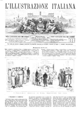 L' Illustrazione italiana Sonntag 9. Juli 1876