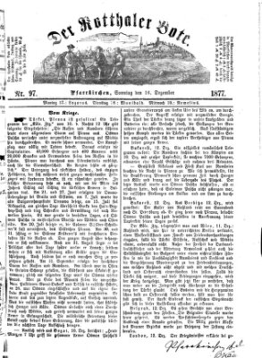 Rottaler Bote Sonntag 16. Dezember 1877