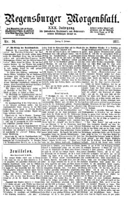 Regensburger Morgenblatt Freitag 2. Februar 1877
