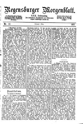 Regensburger Morgenblatt Mittwoch 7. März 1877