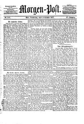 Morgenpost Donnerstag 6. September 1877