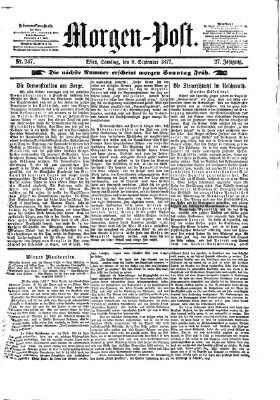 Morgenpost Samstag 8. September 1877