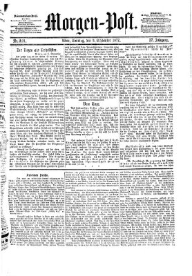 Morgenpost Sonntag 9. September 1877