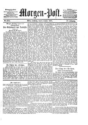 Morgenpost Samstag 6. Oktober 1877