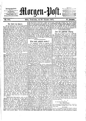 Morgenpost Donnerstag 20. Dezember 1877