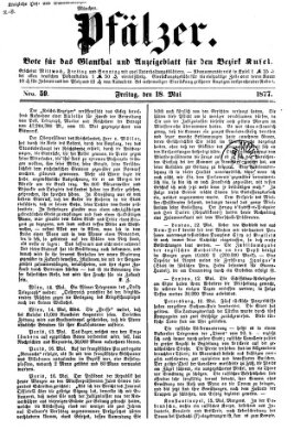 Pfälzer Freitag 18. Mai 1877