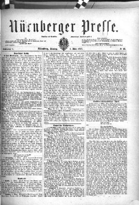 Nürnberger Presse Sonntag 4. März 1877