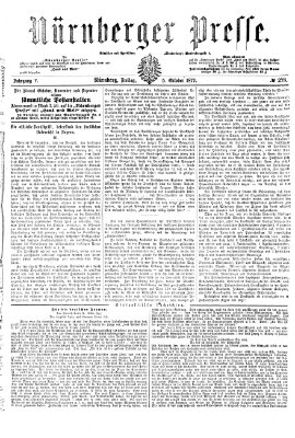 Nürnberger Presse Freitag 5. Oktober 1877