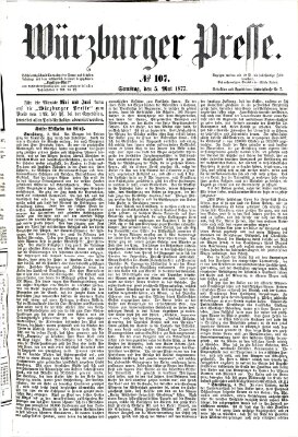 Würzburger Presse Samstag 5. Mai 1877