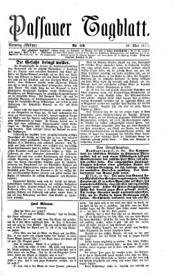 Passauer Tagblatt Samstag 26. Mai 1877