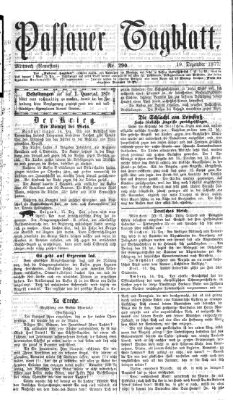 Passauer Tagblatt Mittwoch 19. Dezember 1877