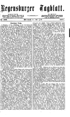 Regensburger Tagblatt Mittwoch 11. Juli 1877