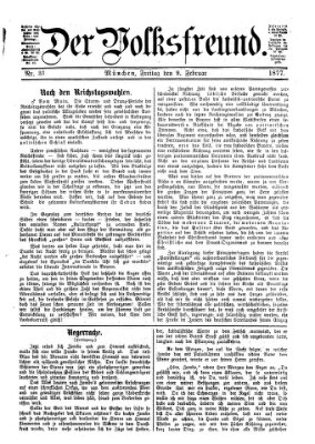 Der Volksfreund Freitag 9. Februar 1877