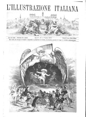 L' Illustrazione italiana Sonntag 7. Januar 1877