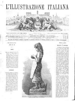 L' Illustrazione italiana Samstag 13. Januar 1877