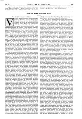 Deutsche Bauzeitung 〈Berlin〉 Samstag 13. Oktober 1877