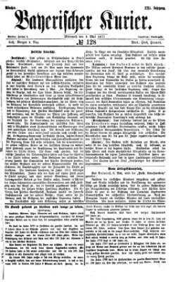 Bayerischer Kurier Mittwoch 9. Mai 1877