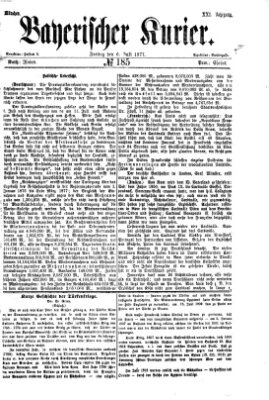 Bayerischer Kurier Freitag 6. Juli 1877