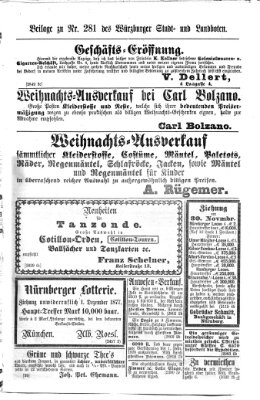 Würzburger Stadt- und Landbote Samstag 24. November 1877