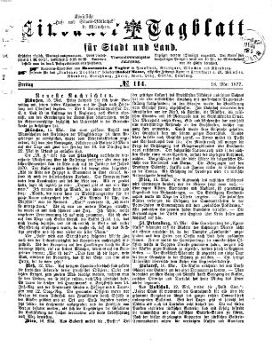 Lindauer Tagblatt für Stadt und Land Freitag 18. Mai 1877