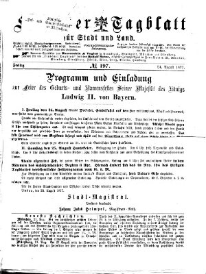 Lindauer Tagblatt für Stadt und Land Freitag 24. August 1877