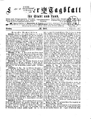 Lindauer Tagblatt für Stadt und Land Samstag 1. September 1877