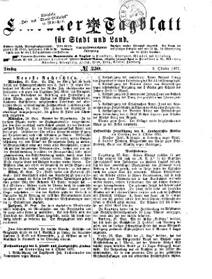 Lindauer Tagblatt für Stadt und Land Dienstag 2. Oktober 1877
