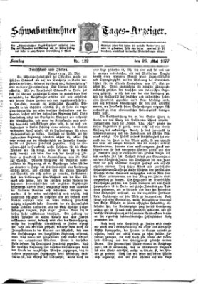 Schwabmünchner Tages-Anzeiger Samstag 26. Mai 1877