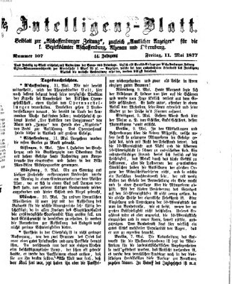 Aschaffenburger Zeitung Freitag 11. Mai 1877