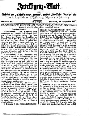 Aschaffenburger Zeitung Mittwoch 12. Dezember 1877