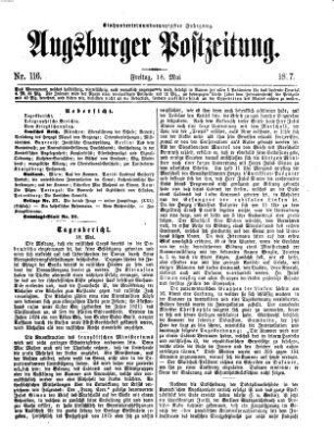 Augsburger Postzeitung Freitag 18. Mai 1877