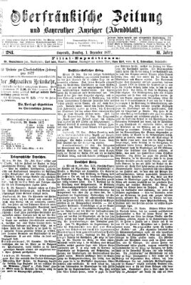 Oberfränkische Zeitung und Bayreuther Anzeiger (Bayreuther Anzeiger)