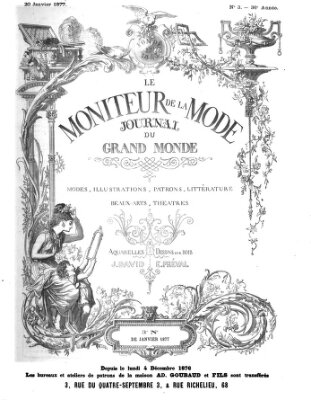 Le Moniteur de la mode Samstag 20. Januar 1877