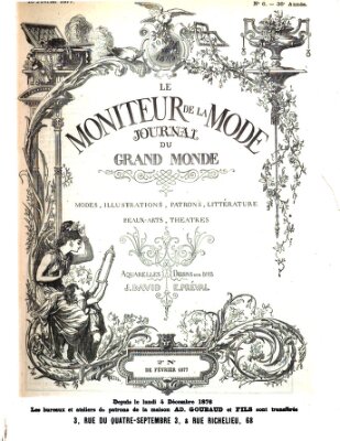 Le Moniteur de la mode Samstag 10. Februar 1877