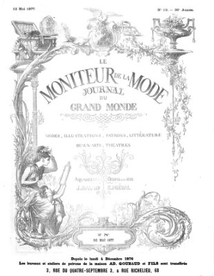 Le Moniteur de la mode Samstag 12. Mai 1877