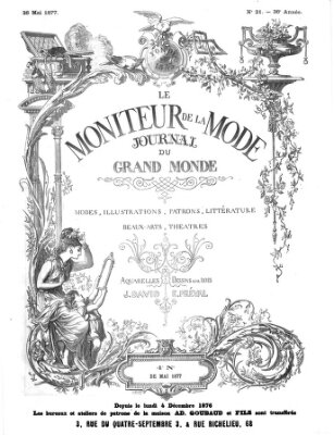 Le Moniteur de la mode Samstag 26. Mai 1877
