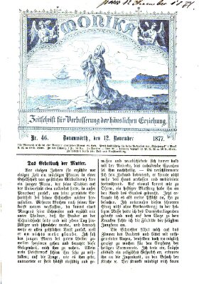 Katholische Schulzeitung (Bayerische Schulzeitung) Montag 12. November 1877