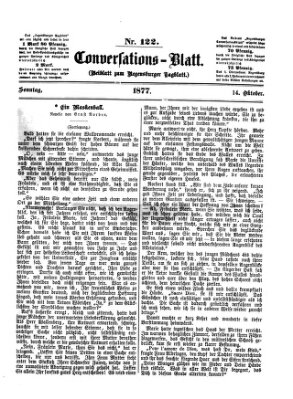Regensburger Conversations-Blatt (Regensburger Tagblatt) Sonntag 14. Oktober 1877