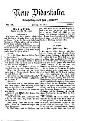 Neue Didaskalia (Pfälzer) Freitag 25. Mai 1877