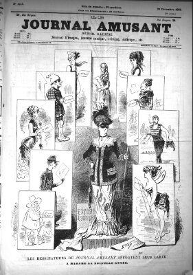 Le Journal amusant Samstag 29. Dezember 1877