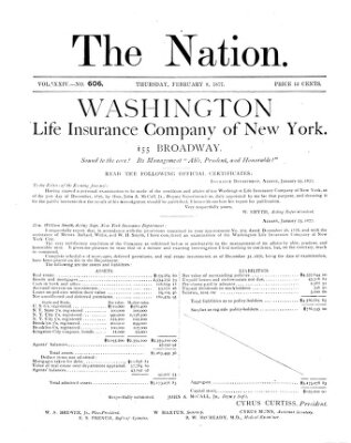 The nation Donnerstag 8. Februar 1877