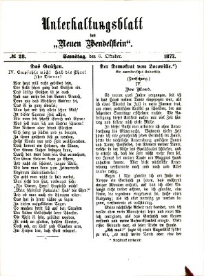 Wendelstein Samstag 6. Oktober 1877