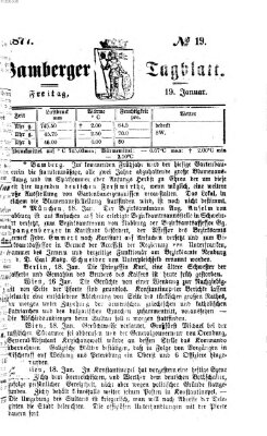Bamberger Tagblatt Freitag 19. Januar 1877