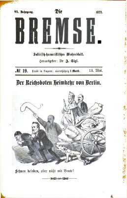 Die Bremse Sonntag 13. Mai 1877