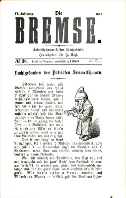 Die Bremse Sonntag 29. Juli 1877