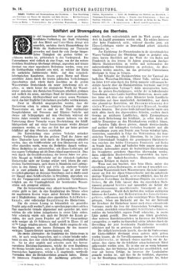Deutsche Bauzeitung 〈Berlin〉 Samstag 23. Februar 1878